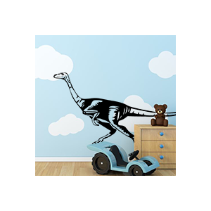 stickers Dinosaure qui court