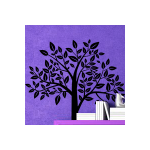 stickers Arbres avec des feuilles