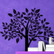 autocollant Arbres avec des feuilles 2345 