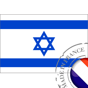 stickers Autocollant Drapeau Israel
